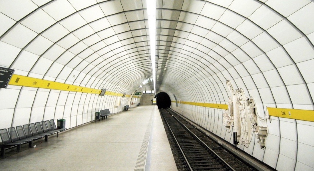 Station de métro à Munich
